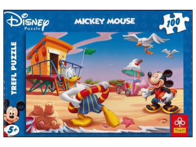 Trefl: Disney - Mickey Mouse - Learning to Swim (100)