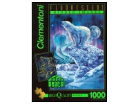 Clementoni: Fluorescent - Polar Bears (1000)