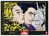 Educa: R. Lichtenstein - In the Car (1000)