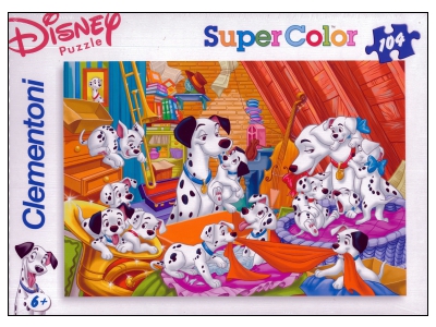 Clementoni: The 101 Dalmatians - Dalmatian Family (104)