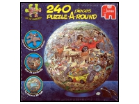 Jan Van Haasteren: Puzzle-A-Round - Safari (240)