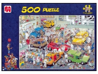 Jan Van Haasteren: In the Car Respraying Shop (500)