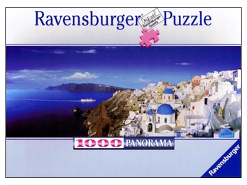 Ravensburger: Greece, Santorini - Panorama (1000)