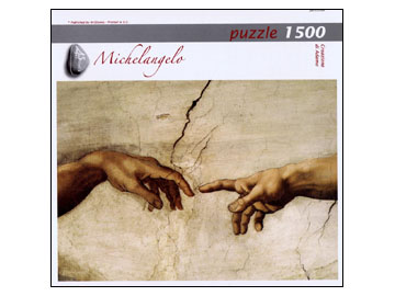 Art Stones: Michelangelo - Creazione di Adamo (1500)