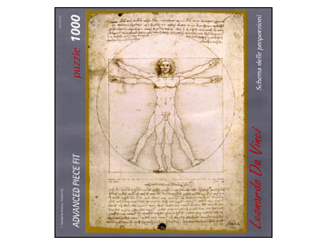 Art Stones: Da Vinci - Schema Delle Proporzioni (1000)