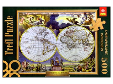 Trefl: Wooden - Orbis Terrarum Nova (500)
