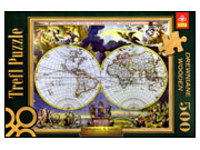 Trefl: Wooden - Orbis Terrarum Nova (500)