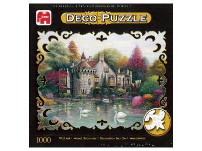 Jumbo: Deco Puzzle - Hidden Lake Chateau (1000)