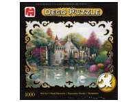Jumbo: Deco Puzzle - Hidden Lake Chateau (1000)