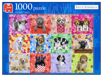 Jumbo: Loveable Puppies (1000)