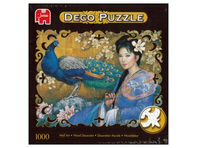 Jumbo: Deco Puzzle - Proud as a Peacock (1000)