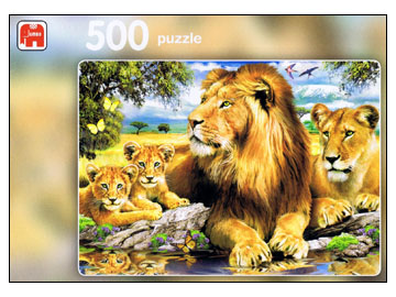 Jumbo: Family of Lions (500)
