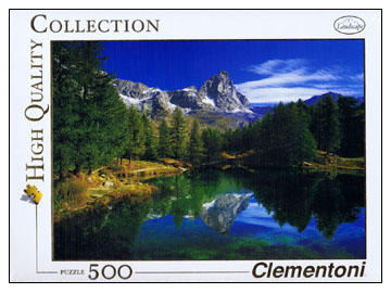 Clementoni: The Blue Lake - Matterhorn (500)