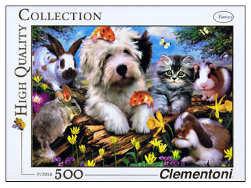 Clementoni: Furry Friends (500)