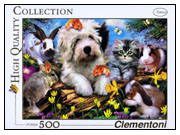 Clementoni: Furry Friends (500)