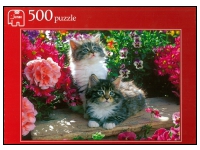 Jumbo: Kittens in the Garden (500)