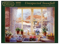 Jumbo: Unexpected Snowfall - Cottage Kitchen View (1000)