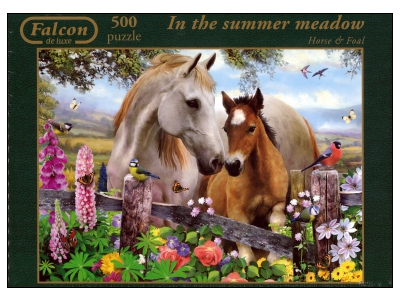 Jumbo: In the Summer Meadow - Horse and Foal (500)