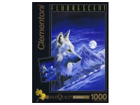 Clementoni: Fluorescent - The Wolf (1000)