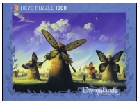 Heye: Vladimir Kush - Dreamlands, Windmill (1000)