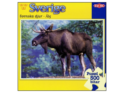 Tactic: Svenska djur - �lg (500)