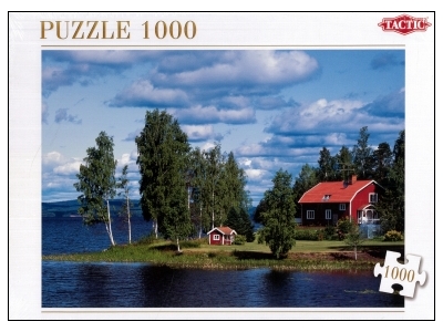 Tactic: Svenska motiv - R�d stuga (1000)