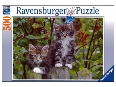 Ravensburger: Kitties on the Fence (500)