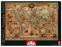 Educa: Antique World Map (1000)