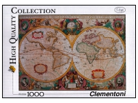 Clementoni: Mappa Antica - Old Map (1000)