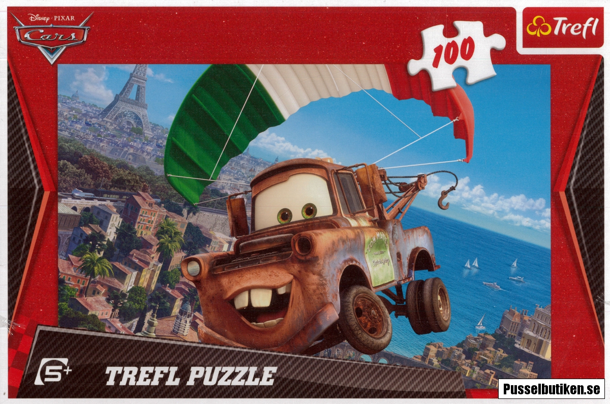 Trefl Cars Flying Mater (100) Pusselbutiken.se