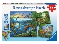 Ravensburger: Dinosaur Facination (3 x 49)