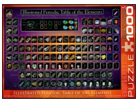 EuroGraphics: Illustrated Periodic Table of the Elements (1000)