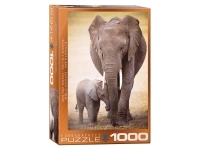 EuroGraphics: Elephant & Baby (1000)