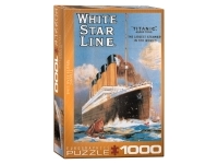 EuroGraphics: Titanic White Star Line (Retro Poster) (1000)