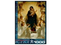 EuroGraphics: Bouguereau - Virgin with Angels (1000)