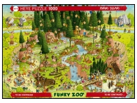 Heye: Marino Degano - Funky Zoo, Black Forest Habitat (1000)