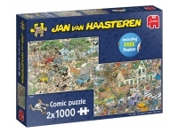 Jan Van Haasteren: 2 x 1000 (Safari, The Storm)