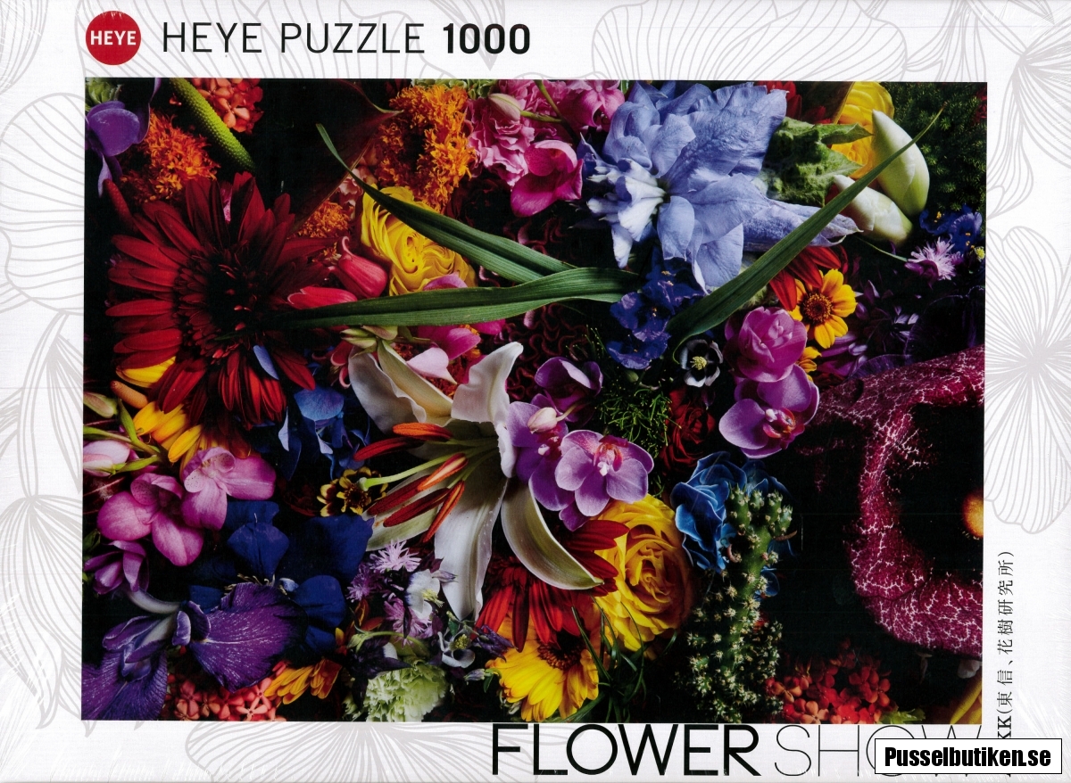 Heye Flower Show Bright Lily (1000) Pusselbutiken.se