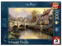 Schmidt: Thomas Kinkade - Painter of Light, Cobblestone Brooke (1000)