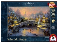 Schmidt: Thomas Kinkade - Painter of Light, Spirit of Christmas (1000)