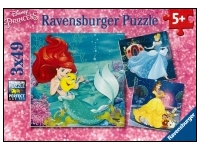 Ravensburger: Disney - Princesses Adventure (3 x 49)