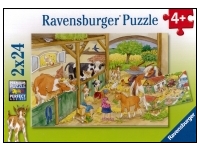 Ravensburger: A Day at the Farm (2 x 24)