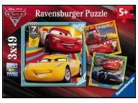 Ravensburger: Disney - Cars, Legends of the Track (3 x 49)