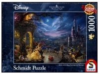 Schmidt: Thomas Kinkade - Painter of Light, Disney: Beauty and the Beast Dancing in the Moonlight (1000)