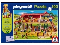Schmidt: Playmobil Pussel - Farm (100)