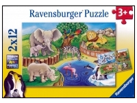Ravensburger: Animals in the Zoo (2 x 12)