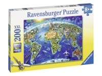 Ravensburger: World Landmarks Map (200)