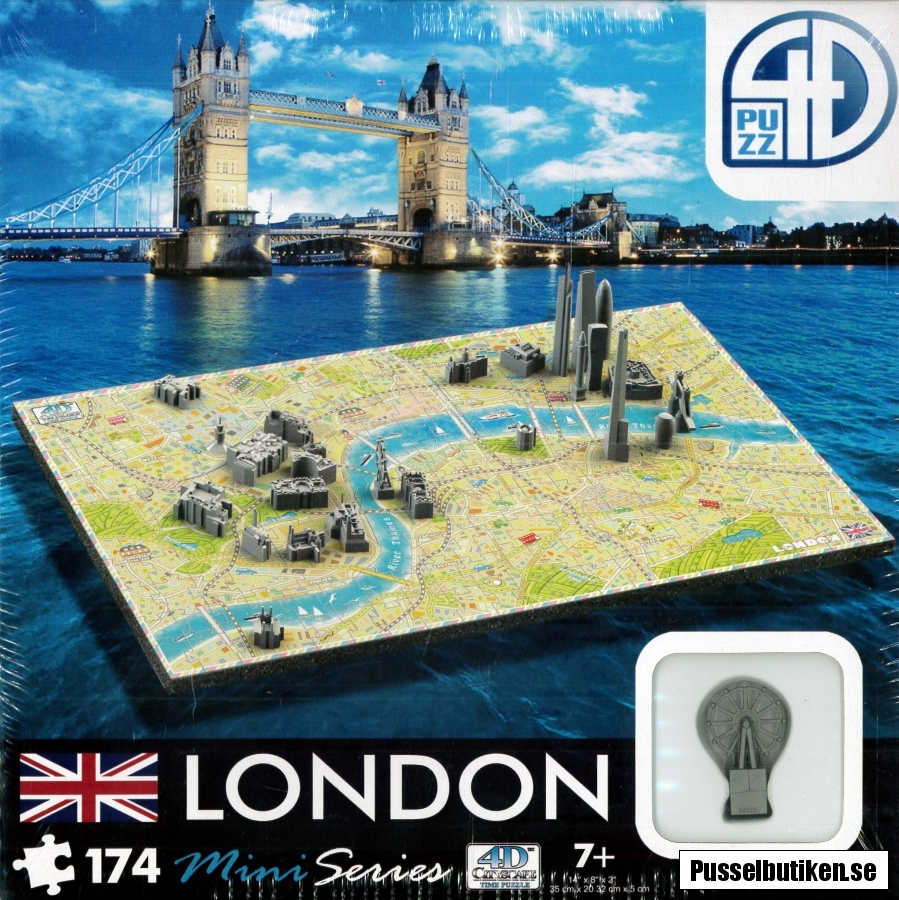 Jigsaw Puzzle London 4D Cityscape - Scientific-MHD