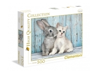 Clementoni: Cat & Bunny (500)