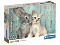 Clementoni: Cat & Bunny (500)